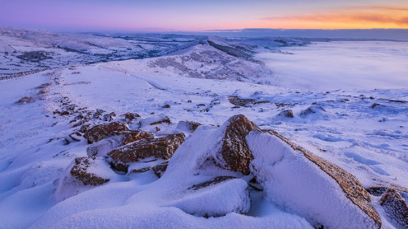 马姆托尔山，德比郡，英格兰 (© john finney photography/Getty Images)via Bing每日壁纸